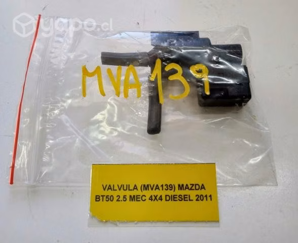 Valvula (MVA139) Mazda BT50 Tailandesa 2.5 MEC 4x4