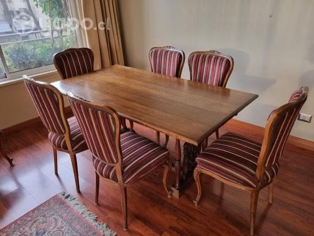 Mesa Comedor Tallada