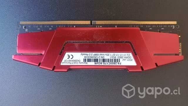 Tarjeta memoria ddr4 8gb