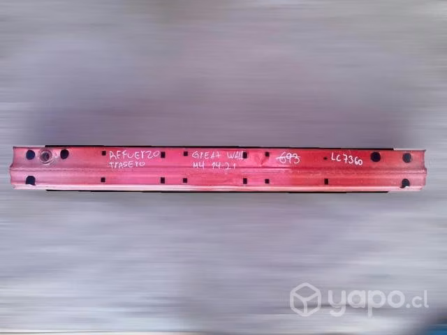 Refuerzo trasero great wall m