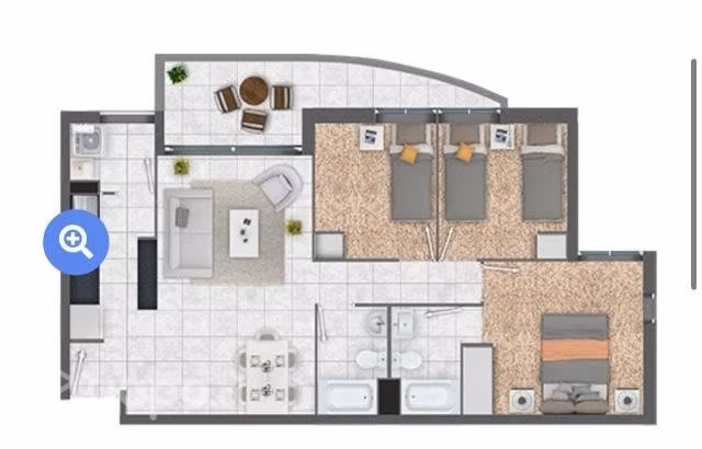 Departamento 3D/2B