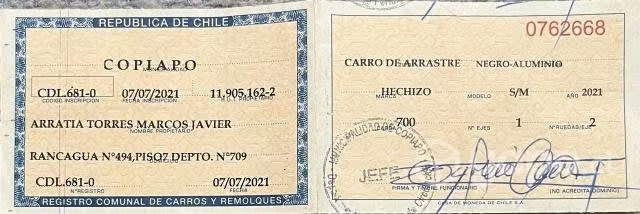 Carro de arrastre