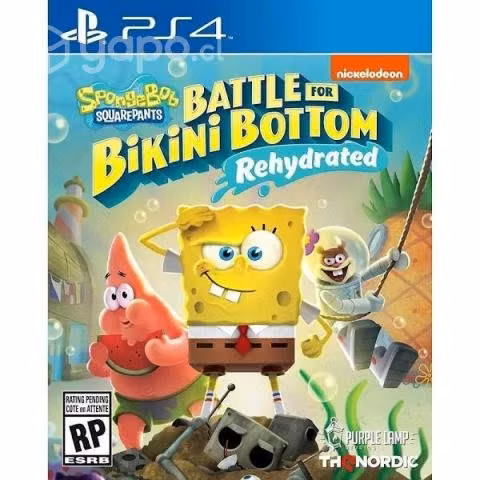 Ps4 bob esponja bikini bottom