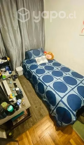 Arriendo pieza en barrio tranquilo en providencia
