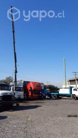 Camion pluma Funcionando