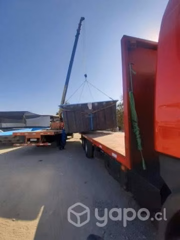 Camion pluma Funcionando