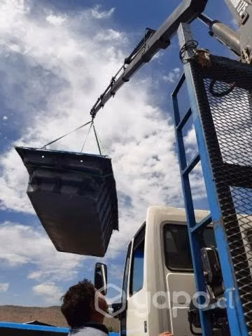 Camion pluma Funcionando