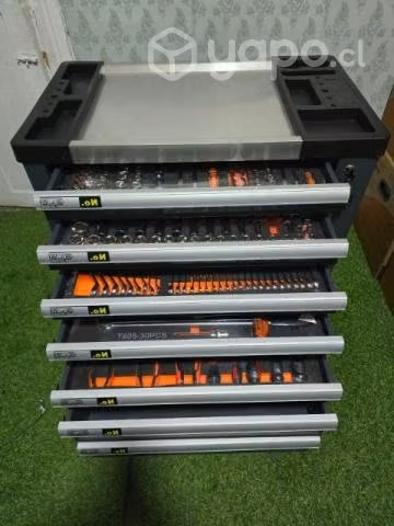 Caja de herramientas Erux +300pzs