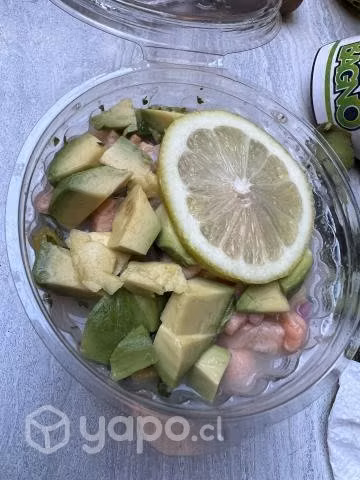 Ceviche de salmon
