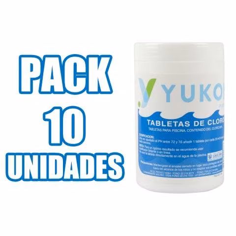 Cloro en tableta pack 10 kg