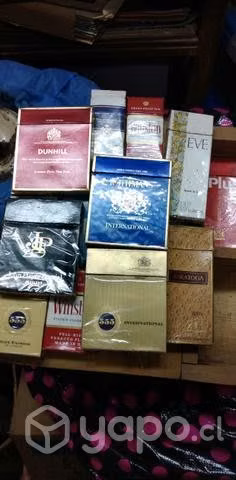 Para colección, cajas duras de cigarros