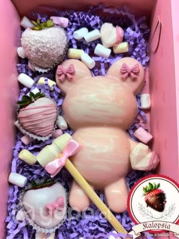 Box frutillas bañadas en chocolate