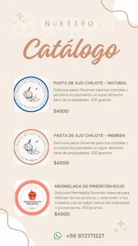 Pasta ajo negro y Pastas de ajo chilote sabores
