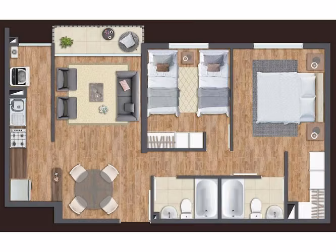 Condominio Senderos Santa Clara
