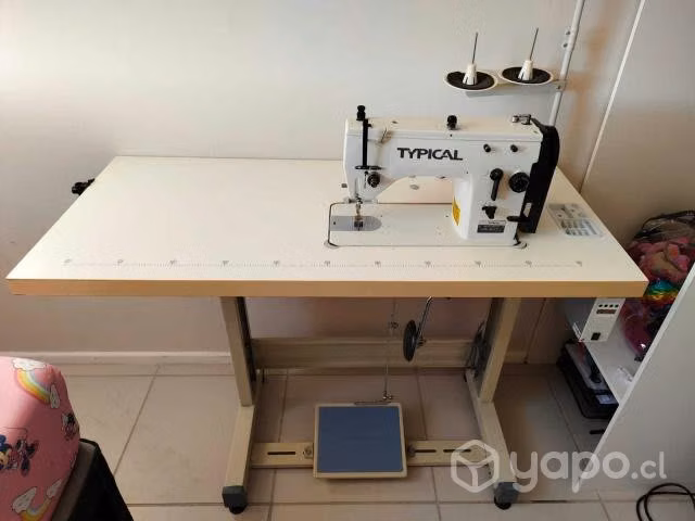 Maquina industrial recta y zig zag