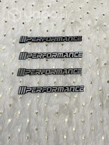 Logo interior auto BMW performance