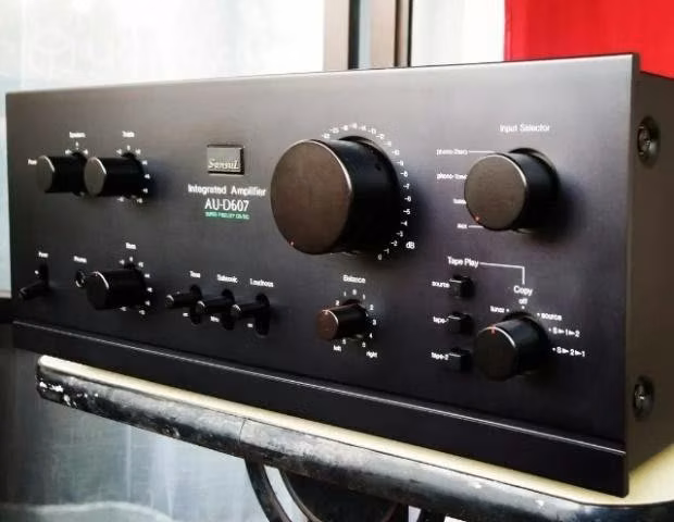 Sansui amplificador integrado sansui AUD 607 - Imagen 2