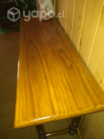 Mesa de arrimo de encina