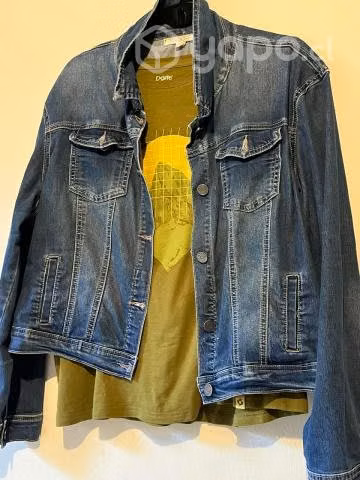 Conjunto Chaqueta Mezclilla -Polera