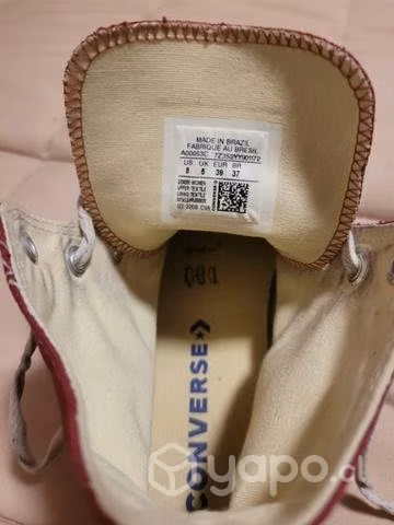 Converse burdeo talla 39 - Imagen 4