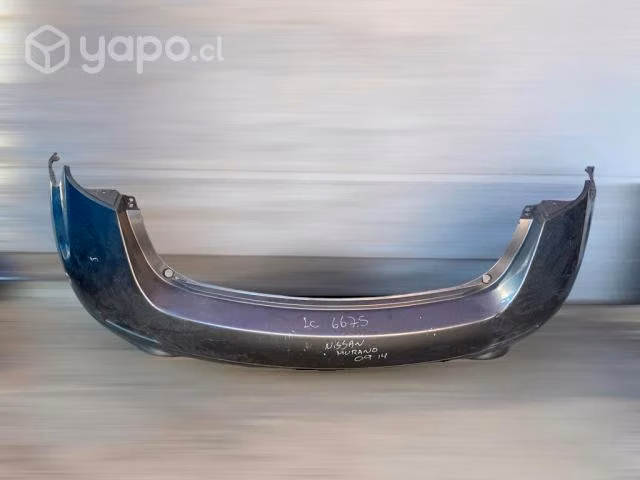 Parachoque trasero nissan murano 2009-2014