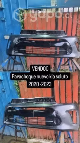 Parachoque kia soluto original 2020 conversable