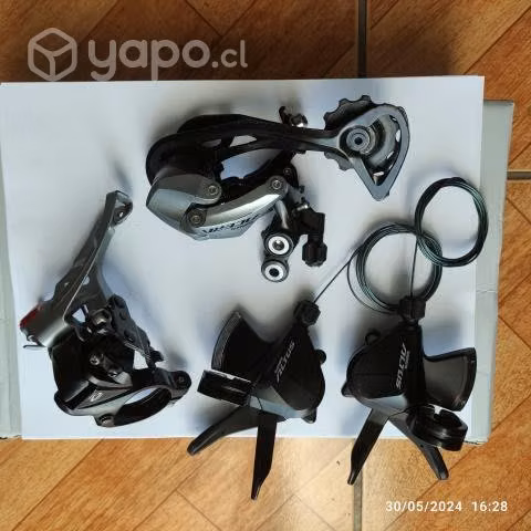 Pack para trasmisión de 9 velocidades y 3 platos
