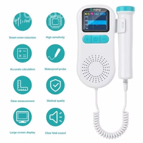 Doppler fetal detector de latidos fetales Embarazo