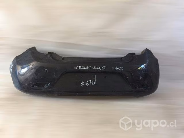 Parachoque trasero Chevrolet Spark gt 2018 2020