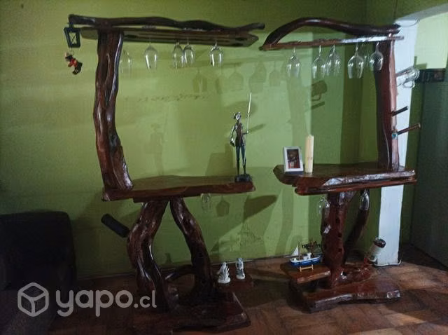 Bares madera Alerce original