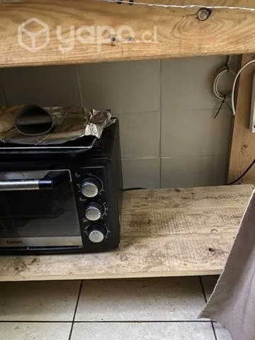 Mesón de cocina + encimera eléctrica