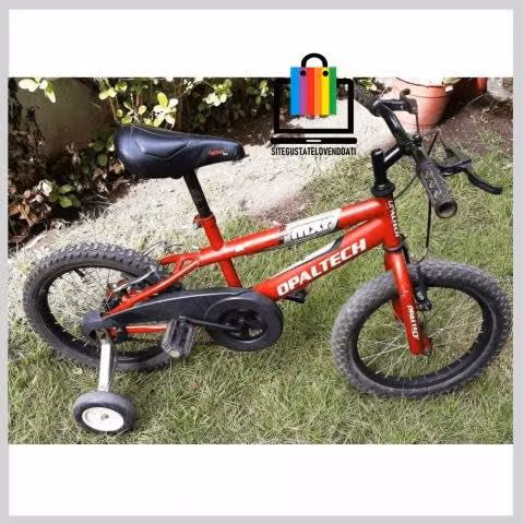 Bicicleta Opaltech Aro 16 Roja