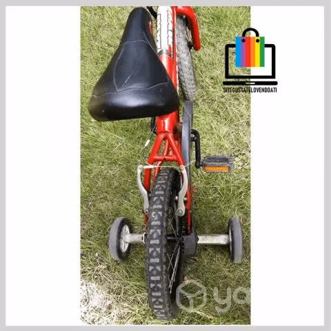 Bicicleta Opaltech Aro 16 Roja