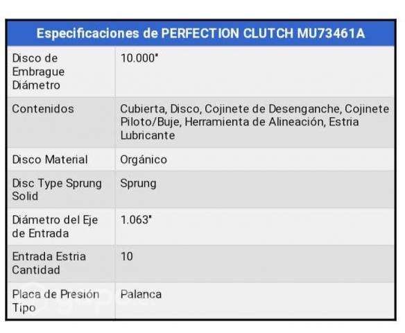 Disco embrague Ford americano V8 - Imagen 6
