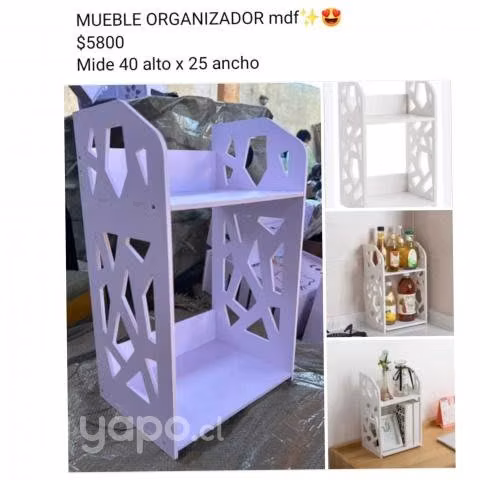 Organizador mdf