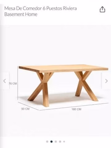 Juego de comedor 6 puestos - Imagen 2