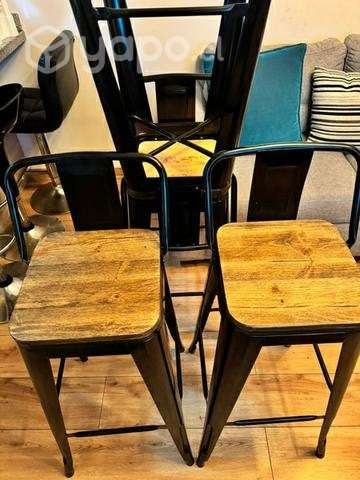 4 sillas bar - Imagen 2