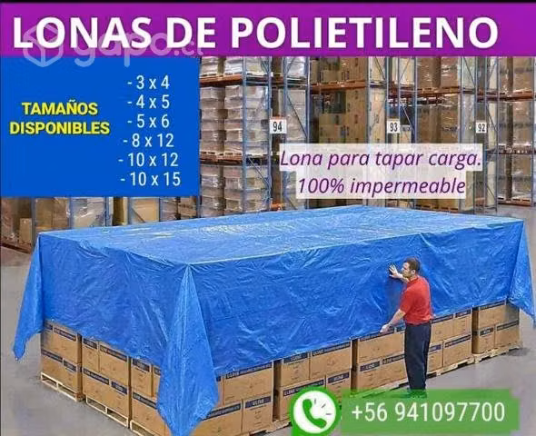 Cobertor Impermeable Azul