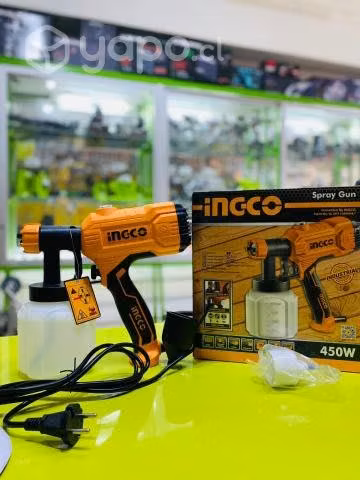 Pistola de pintar 450w 800ml spg3508 ingco