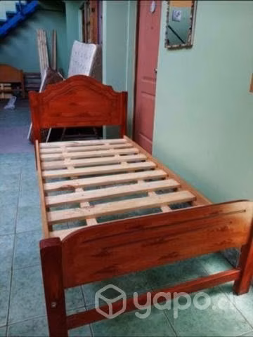 Cama 1 Plaza con colchón - Imagen 2
