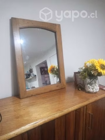 Espejo de colgar o sobremesa Madera - Imagen 4