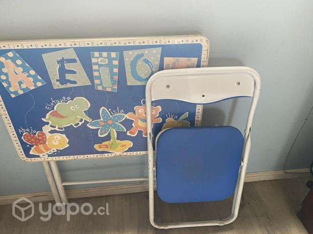 Mesa infantil con silla - Imagen 2
