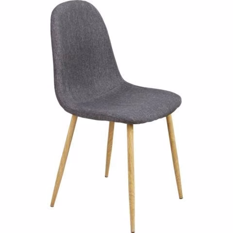 Juego de comedor 4 sillas gris marca Homy