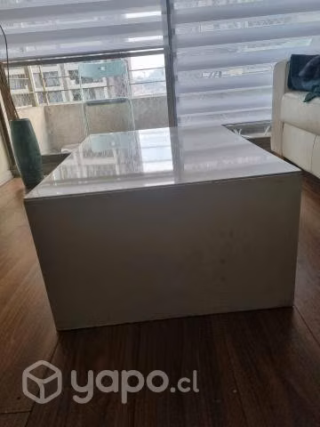 Mesa de centro blanca - Imagen 2