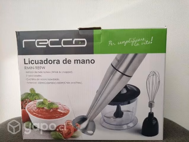 Licuadora de mano
