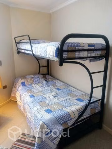 Litera, cama de dos plazas y modular