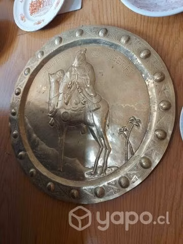 Plato bronce