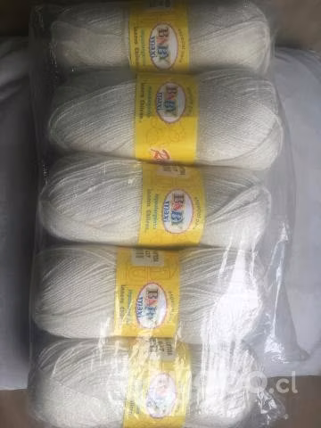 Lanas bebé blanco invierno