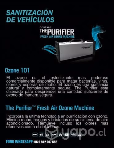 Sanitización de Vehiculos