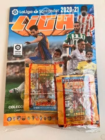 Álbum Liga Santander 2020-2021 + 25 sobres